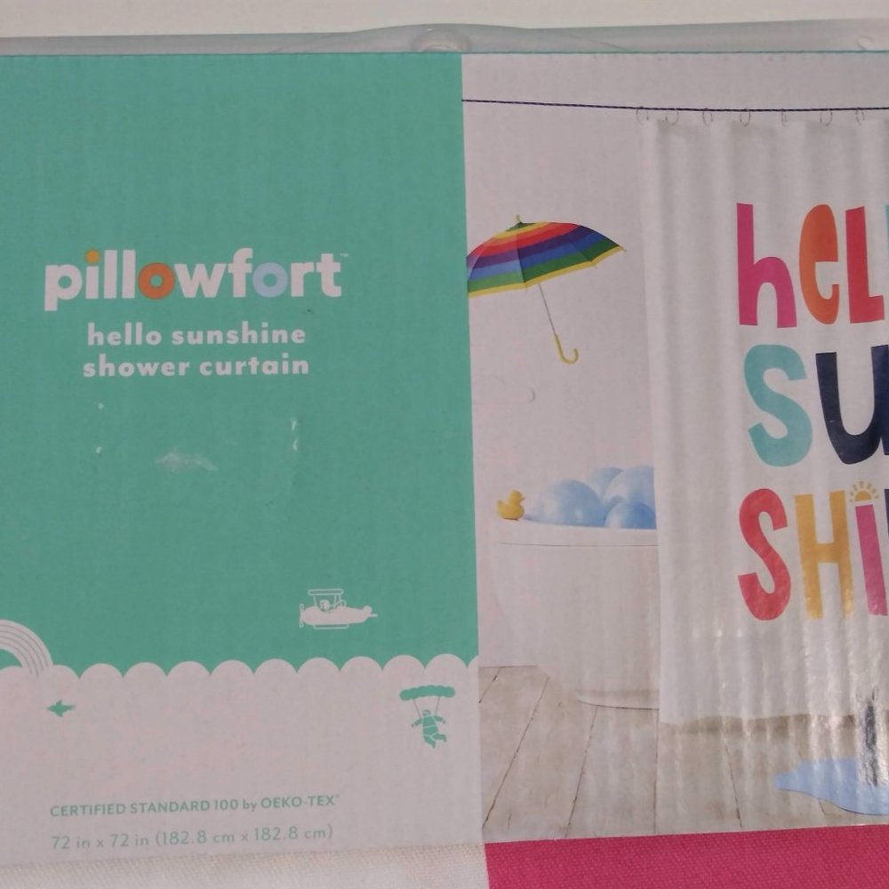 Hello Sunshine Shower Curtain - Picture 4 of 5
